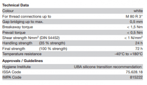 WEICONLOCK® SI 303-31 Pipe and thread sealing