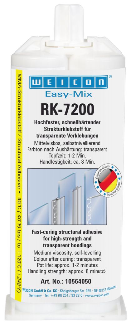 WEICON Easy-Mix RK-7200 Structural Acrylic Adhesive