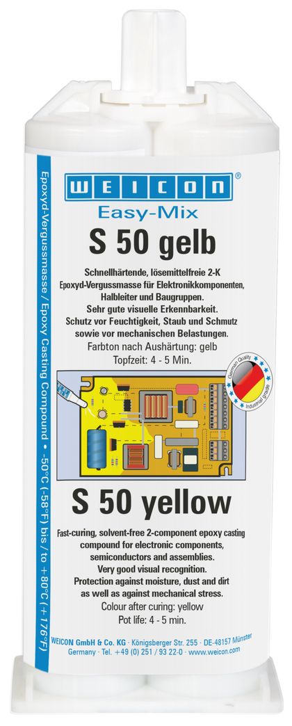 WEICON Easy-Mix S 50 yellow