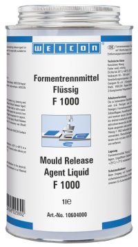 WEICON Mould Release Agent Liquid F 1000