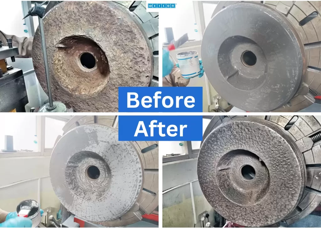 Giới thiệu về WEICON Blank Company Profile Business Presentation In Black Red Abstract Tech Style